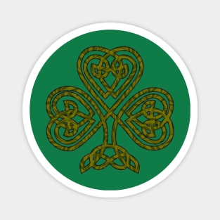 Celtic Knot Shamrock Magnet
